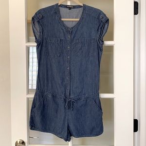 Express Denim Romper S